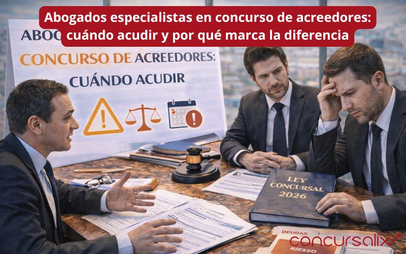 Abogados especialistas en concurso de acreedores