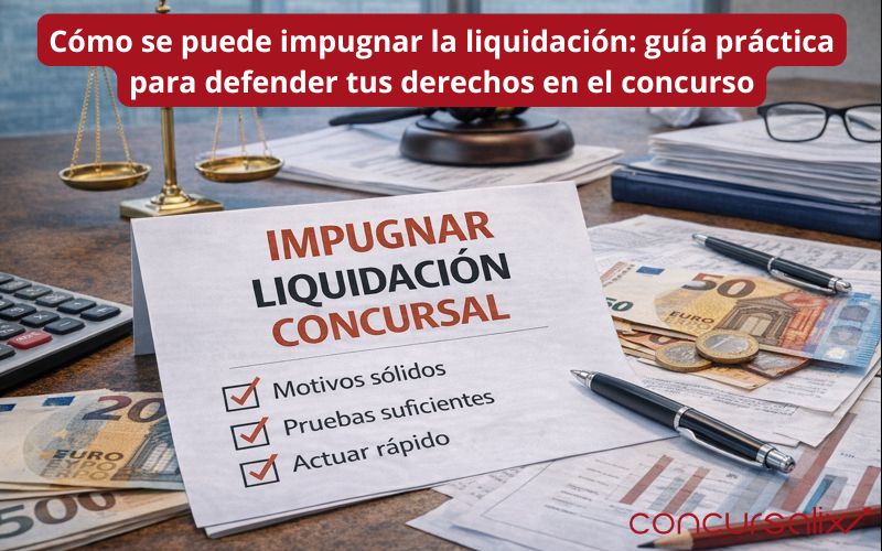Cómo se puede impugnar la liquidación: guía práctica