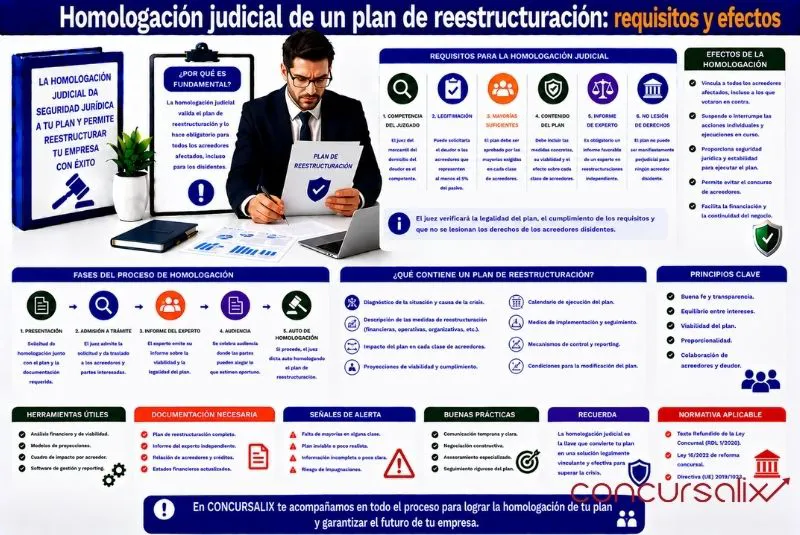 homologación judicial de reestructuración