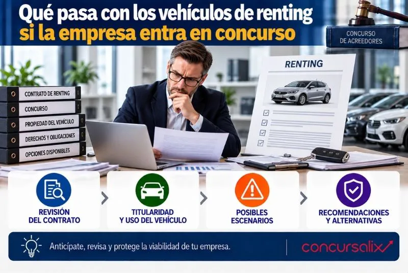 renting de empresa concursada