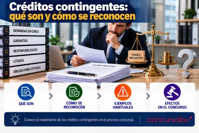 créditos contingentes en concurso