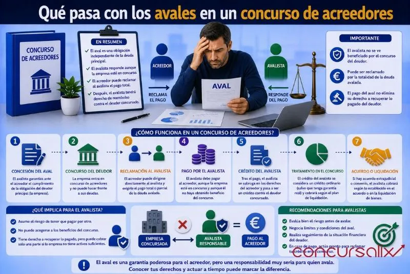 avales concurso acreedores