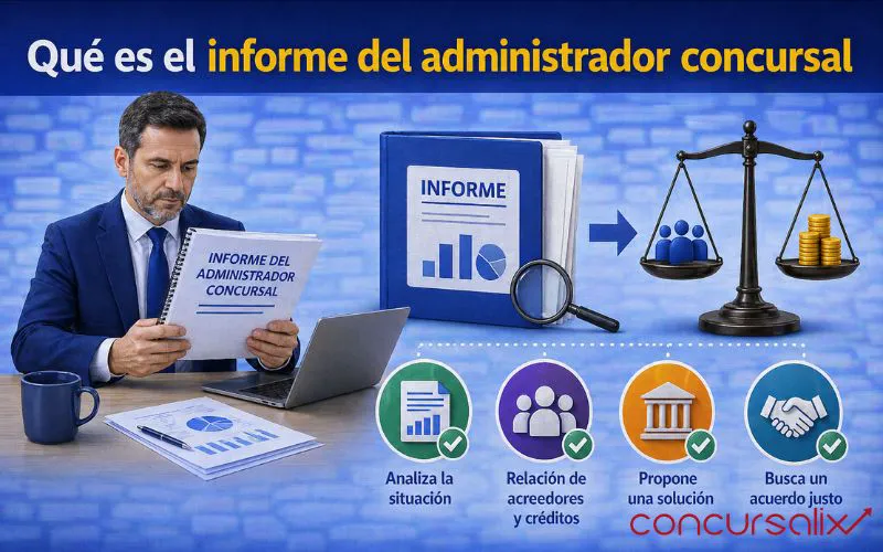 informe administrador concursal