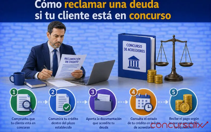 Concursalix reclamar deuda concurso acreedores