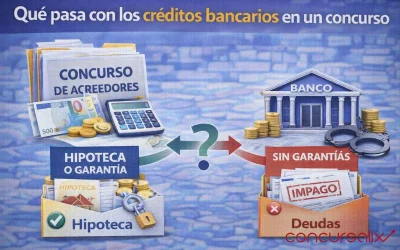 Qué pasa con los créditos bancarios en un concurso