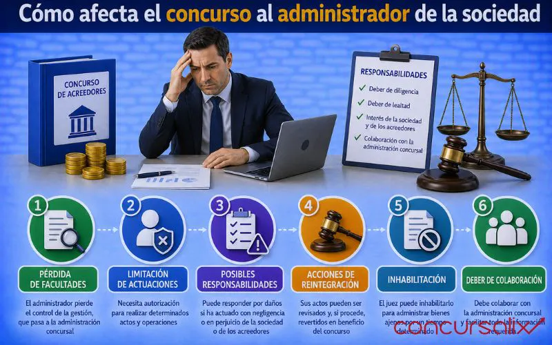 responsabilidad administrador concurso