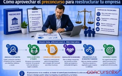 Cómo aprovechar el preconcurso para reestructurar tu empresa