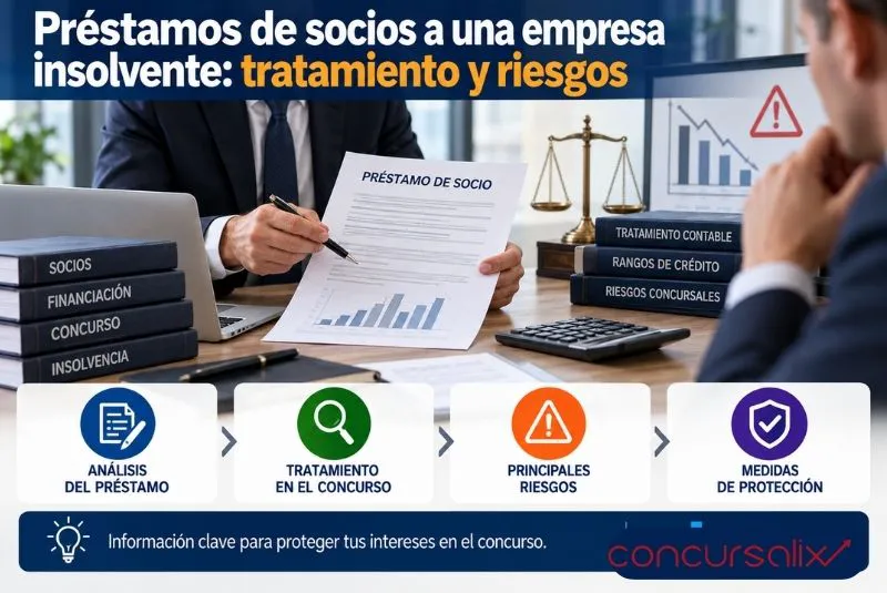 préstamos de socios ante insolvencia