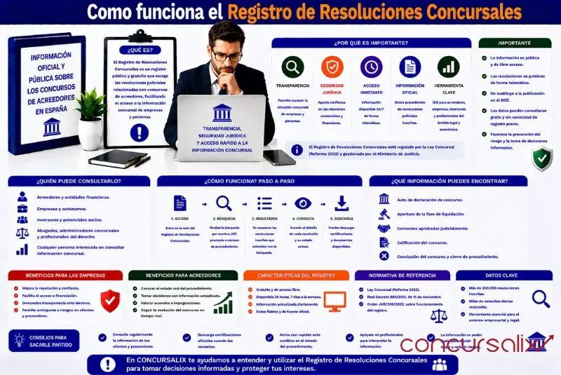 registro resoluciones concursales