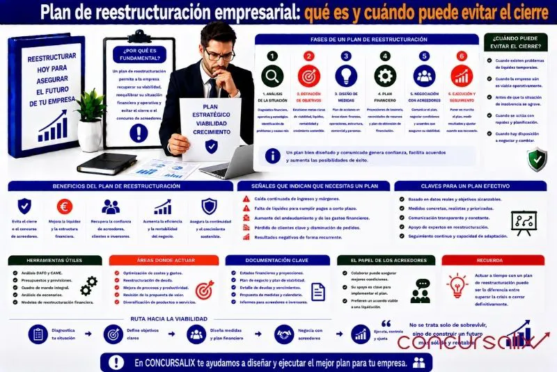 plan de reestructuración empresarial