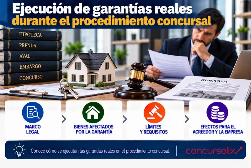 ejecución de garantía real en concurso