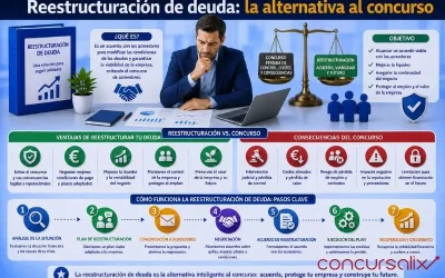 Reestructuración de deuda: la alternativa al concurso