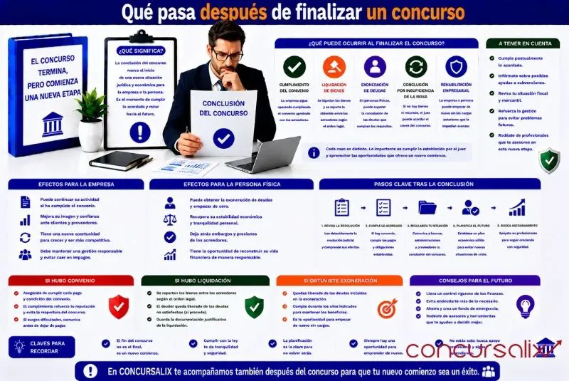 fin concurso acreedores