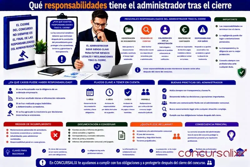 responsabilidades post concurso