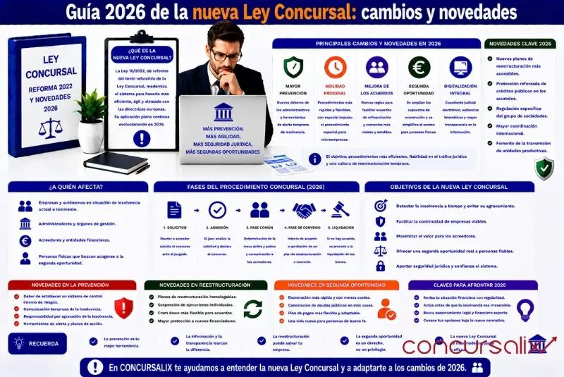 nueva ley concursal 2026