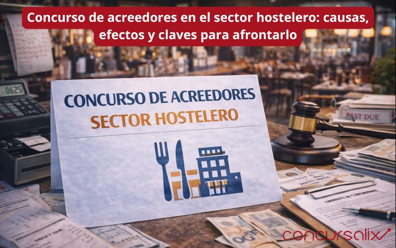 Concurso de acreedores en el sector hostelero: causas, efectos y claves para afrontarlo