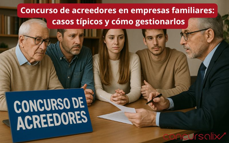 Concurso de acreedores en empresas familiares