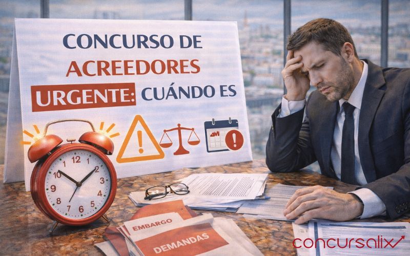Concurso de acreedores urgente