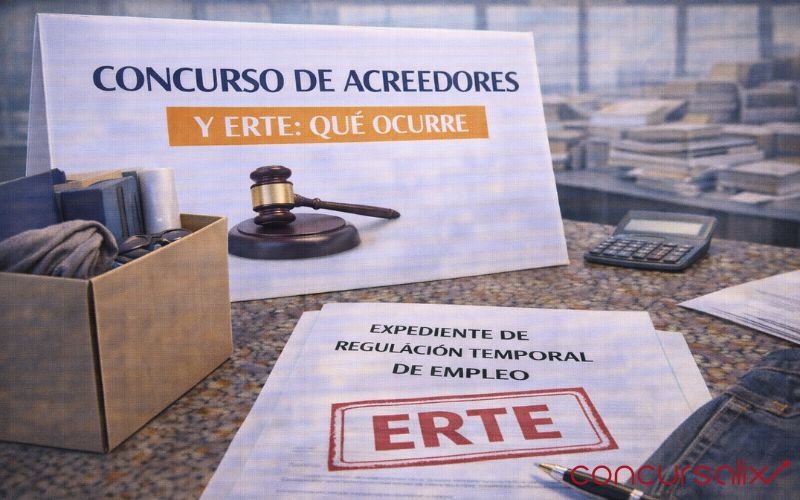 Concurso de acreedores y ERTE