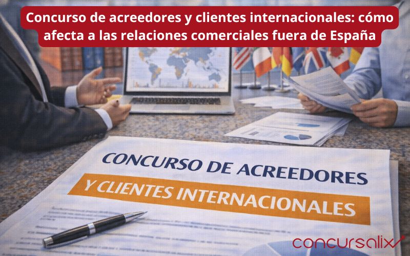 Concurso de acreedores y clientes internacionales