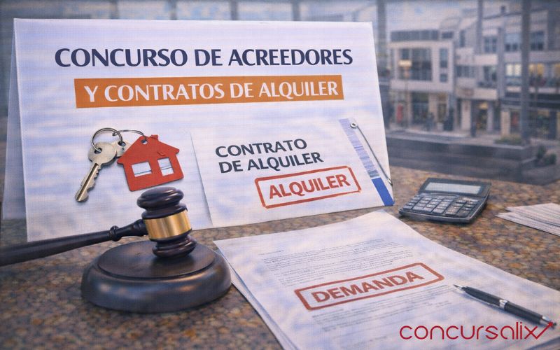 Concurso de acreedores y contratos de alquiler: qué ocurre y cómo se gestionan Concurso de acreedores y contratos de alquiler