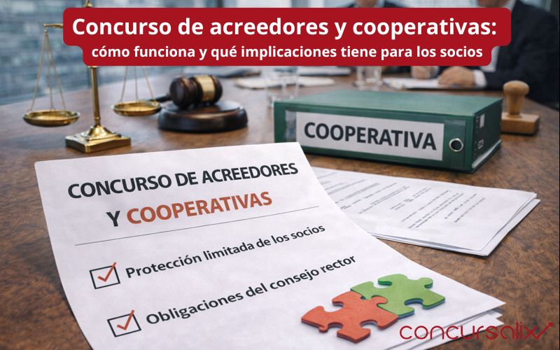 Concurso de acreedores y cooperativas