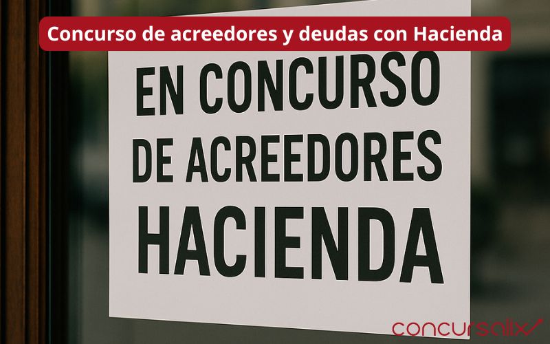 Concurso de acreedores y deudas con Hacienda