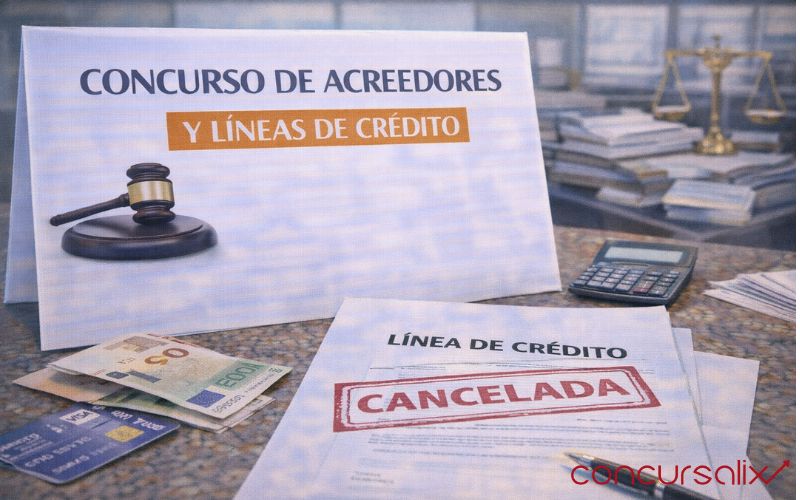 Concurso de acreedores y líneas de crédito