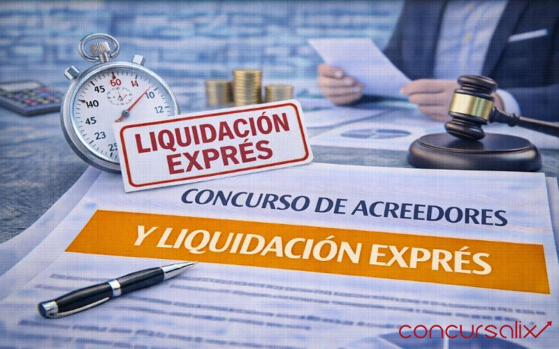 Concurso de acreedores y liquidación exprés: cómo funciona