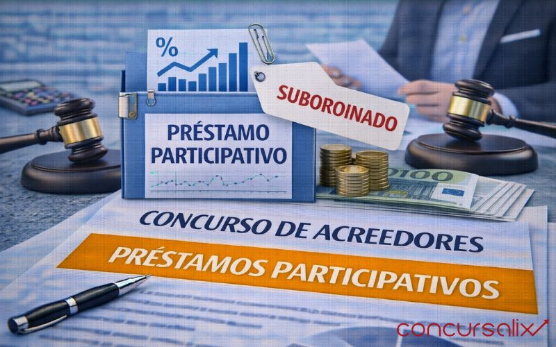 Concurso de acreedores y préstamos participativos