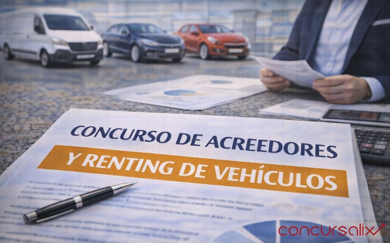 Concurso de acreedores y renting de vehículos