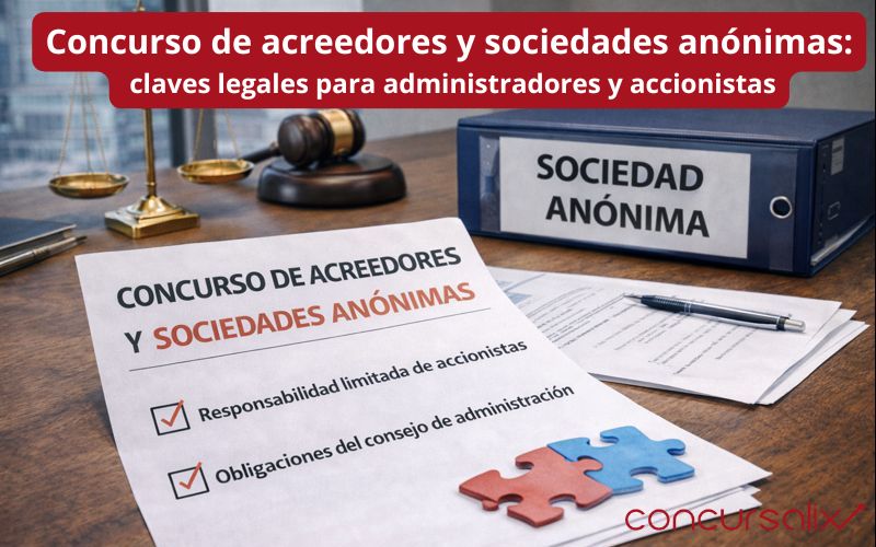Concurso de acreedores y sociedades anónimas