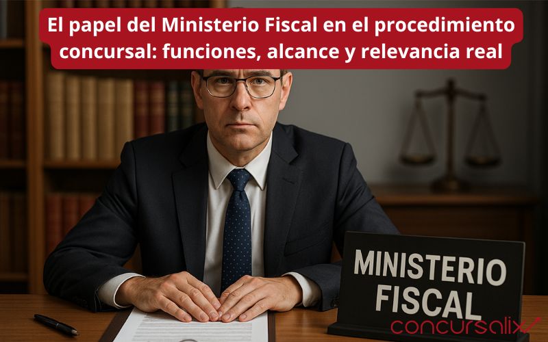 El papel del Ministerio Fiscal en el procedimiento concursal