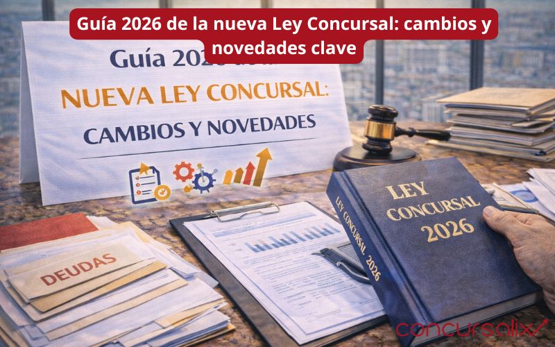 Guía 2026 de la nueva Ley Concursal, cambios y novedades clave