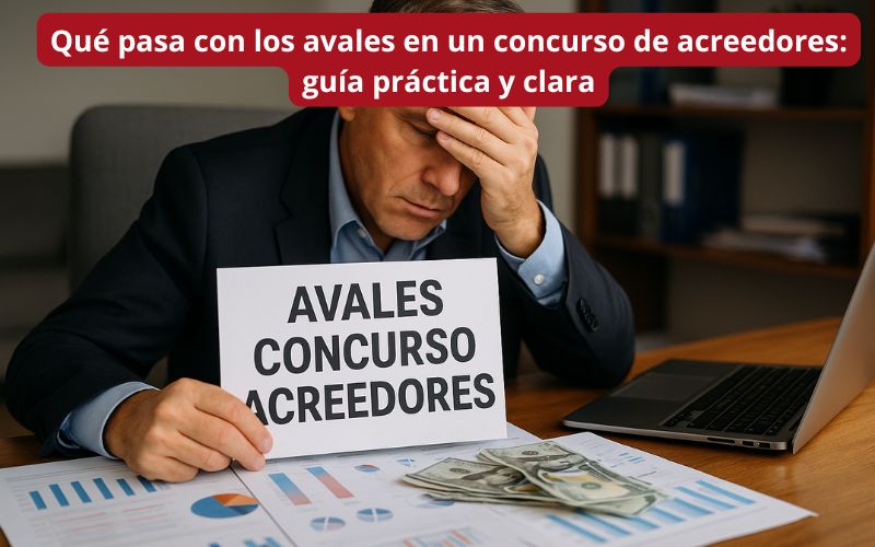 Qué pasa con los avales en un concurso de acreedores
