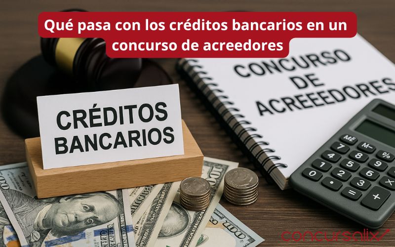 Los créditos bancarios en un concurso de acreedores