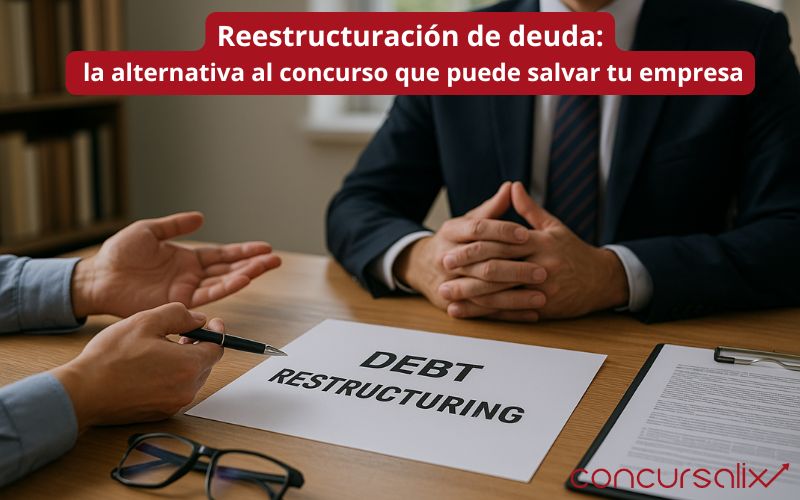 Reestructuración de deuda: la alternativa al concurso